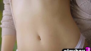 petite asian teen kit rysha feels excited revealing her small tits and exotic ass in morning light