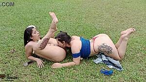 fiery lesbian pussy licking compilation drives girls to wild orgasms