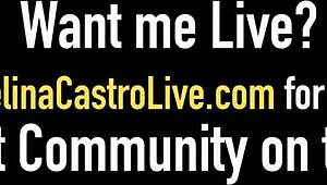 hey angelina and sofia, milk this hard cock together girls