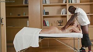 Russian paulina soul bends for deep bbc anal massage gaping