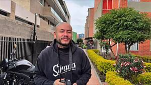 Photographer Seduces Street Girl into Deepthroat Doggystyle Photoshoot Fuck with Felipe Skull