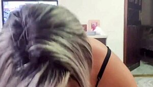 loira safada cheats on hubby with monster cock deepthroat orgasm
