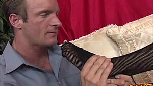 Audrey Bitoni Teases Coworker with Sexy Feet