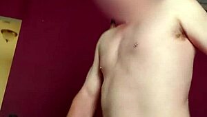 watch me explode 5 massive cumshots over huge cock toy