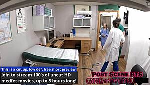 Miraa Monroe Fingers Ass As Nurse In Latex For Patient Fetish