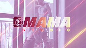 imagine catching your stepmom changing then she spots you and fucks the horny young guy