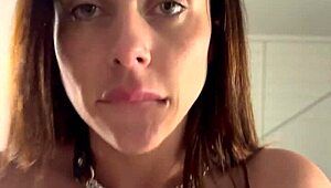 Hot Luiza Marcato's Morning POV Blowjob Handjob