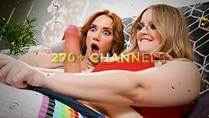 loser husband spies angela white bent over in rough interracial orgy doggystyle with pierced big tits wife