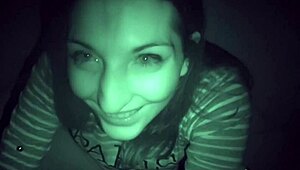 Damn this hot spanish teen exgf rides cock wild in nightvision
