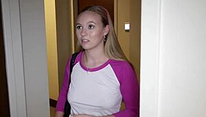 my petite teen body filled with hot creampie after hard fuck