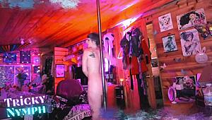 oiled emo babe masturbates sensually on july 21st