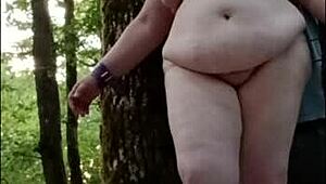 Chained slave titia la tertius dominated outdoors