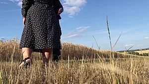 i couldn't hold back as my mature stepmom in that sexy dress jerked me off behind my wife's back