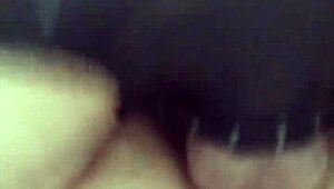 he slammed my pussy hard then came all over these tits