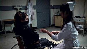 deviant patient WHIPS and BONDS asian nurse in hospital play