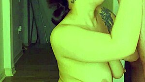 Asian babe gagging deepthroat face fucked sloppy facial 💦🍆