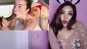 horny latina teen's big tits and curves seduce with orgasmic masturbation play