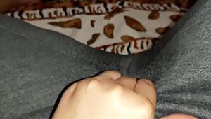 two stepsisters in miniskirts mutually masturbate wet pussies to orgasm