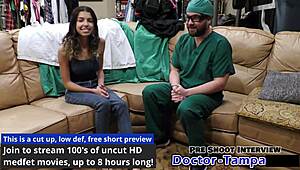 oh man dr tampa's procedure on aria nicole's tits n ass in latex gloves got me shakin 😵‍💫