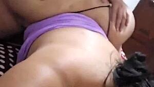 Zamira's Fat Latina MILF Ass Fucked by Skinny Morenito Cosplay