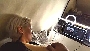 Aimee hot milf queen sucks married cocks as top whore