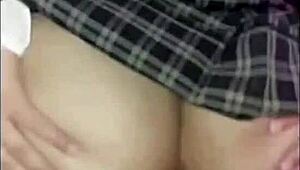 innocent mexican schoolgirl gulps cum from horny teacher's cock in every tight hole homemade creampie frenzy