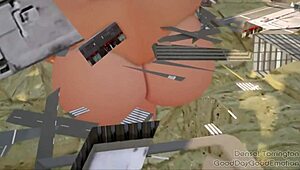 Resident Evil Giantess Ballooning Huge Monster Ass Belly Tall Inflation 3