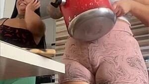 discover the most swollen pussy you've ever seen up close