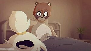 Whoa, ace eipril's furry creampie animation pulses with hot audio!