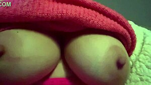 Artemisia Love Bounces Huge Italian Natural Tits in Hot Steamy Solo