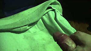 Two hours edging builds to explosive chair cumshot in homemade solo frenzy