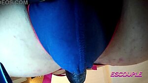 Jane rams Mark deep with massive strapon toy part 2