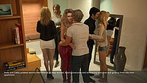 wife and stepmom sophia liam charge into extreme orgy fuck frenzy