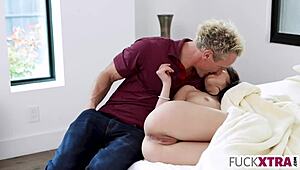 that sassy girlfriend gets her tight pussy wrecked nasty after teasing