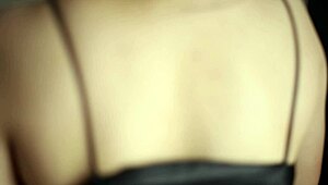 love how this sexy indian brunette fills her black satin dress so tight