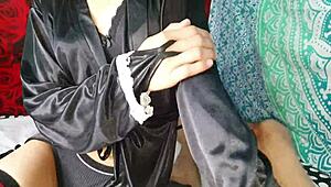 Stepsister craves your cock missionary style on Halloween, creampie her tight hole now!