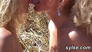 Amateur nurses share young doctor in wild hospital foursome compilation