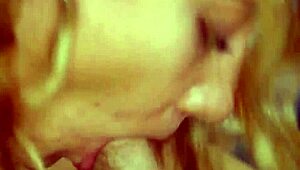 Teen girlfriend deepthroats mature cock for rough facial cumshot