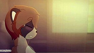 Whoa, ace eipril's furry creampie animation pulses with hot audio!