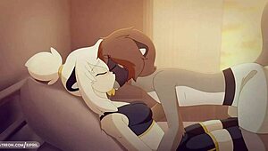 Whoa, ace eipril's furry creampie animation pulses with hot audio!