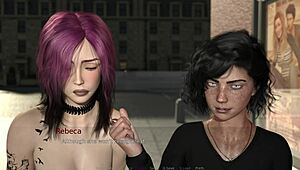 let's dive into rebecca's outdoor femdom humiliation fingering game