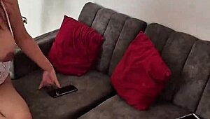 keilimar turns slutty alone at home, i fuck her pussy doggystyle everywhere