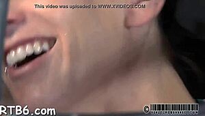 her perfect body bent over taking brutal spanking and doggystyle pounding