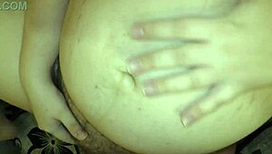 cuckold hubby catches pregnant wife dripping creampie from bareback fuck 😱💦