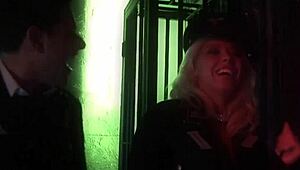 oh man niki blond's ridin that cop steliana's face while takin her partner's cock deep in anal 😩