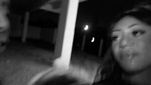 ever wonder how two sluts handle cocks on miami streets?