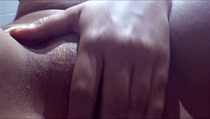 Solo Lesbian Fingers Pussy to Intense Orgasm Cumshot