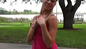 tiny outdoor fetish teen becky 18+ strips teasing shaved panties on florida court