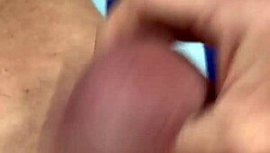 Nakedman15 spurts cum watching close-up mature pussy eating