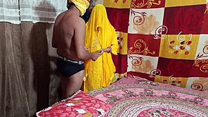 desi bhabhi chudai with dirty hindi audio on her wedding night first time